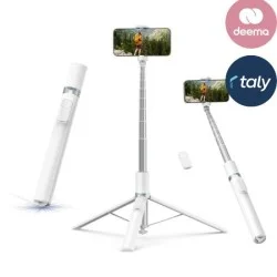 1.8m portable selfie stick tripod _ white